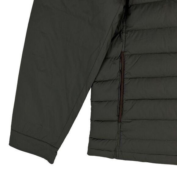 New Dylan Gray Men US L Jacket Shift Down Olive Green Zip Winter Puffer $398 - Picture 10 of 12